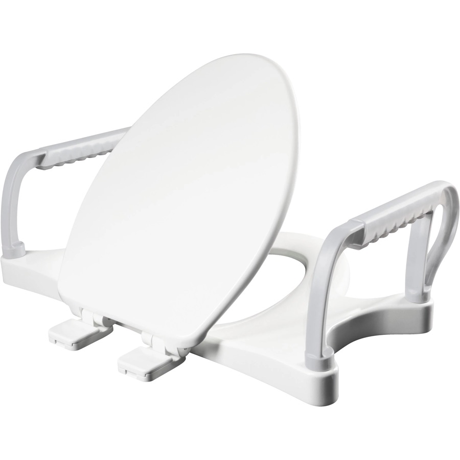 Bemis Assist Standard Height Premium Toilet Seat with Support Arms (A8AS100 000)