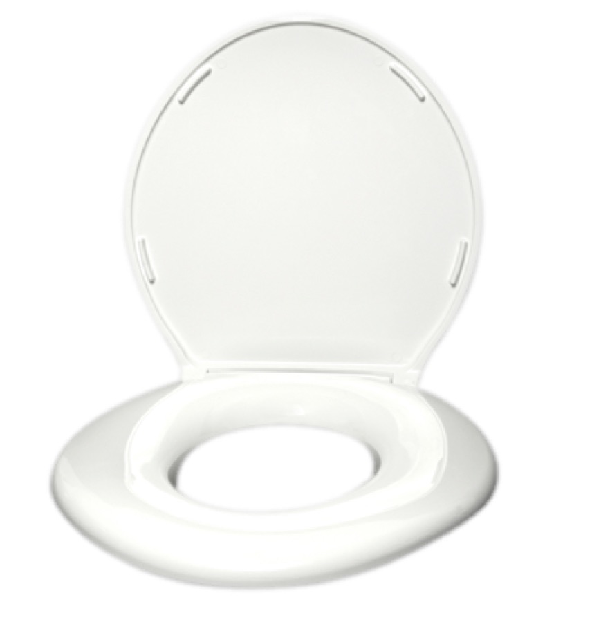 Big John Standard Toilet Seat Closed Front with Cover - Model 6W