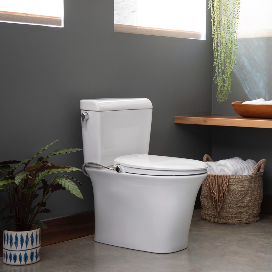 Brondell Swash EcoSeat S101 Non-Electric Bidet Toilet Seat