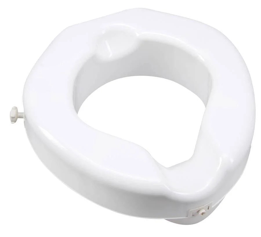 Carex Safe Lock Bariatric Raised Toilet Seat, 4-1/4 in (FGB31300 0000)