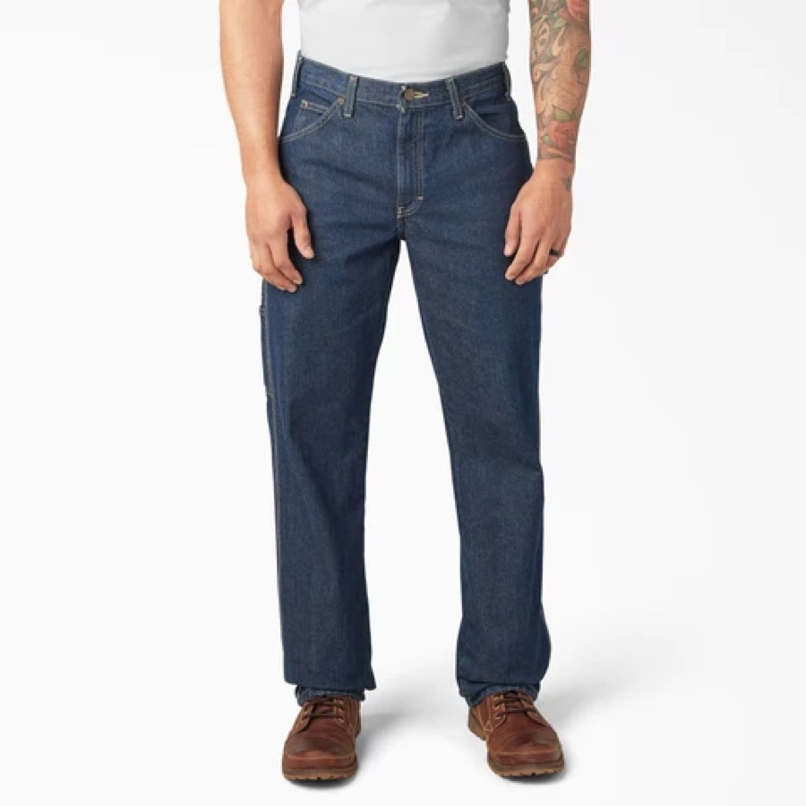 Dickies Men's Big & Tall Relaxed Straight Fit Carpenter Jean