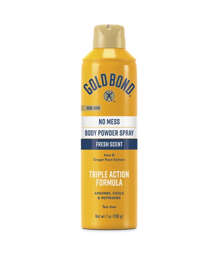 Gold Bond No Mess Body Powder Spray (Fresh)