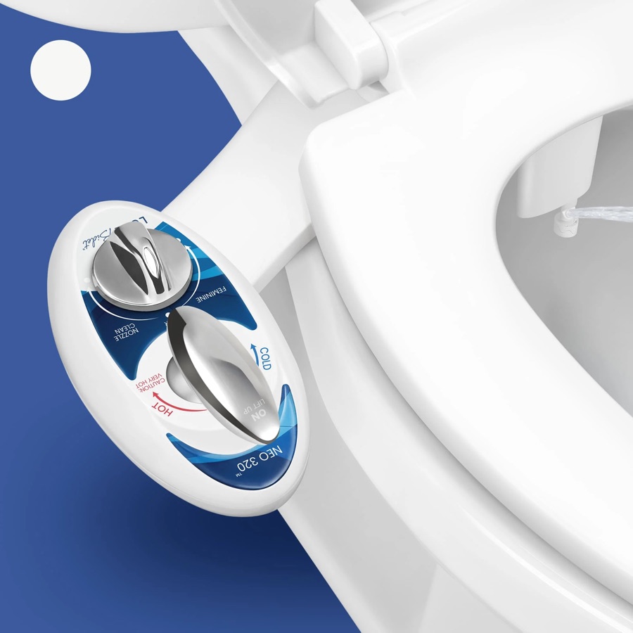 LUXE Bidet NEO 320 Warm Water Bidet Attachment