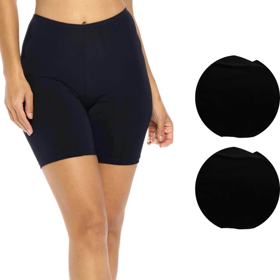 Undersummers Classic Shortlette Plus Size Anti-Chafing Slip Shorts